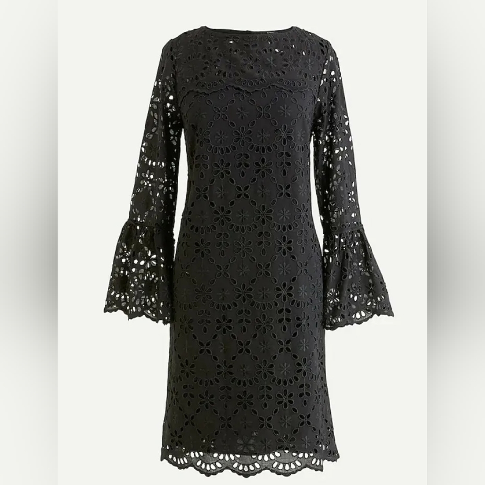 J. Crew Cotton Eyelet Dress